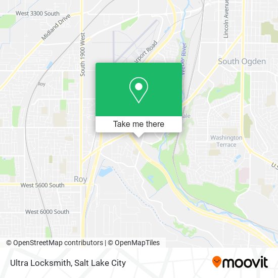 Ultra Locksmith map