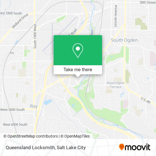 Mapa de Queensland Locksmith