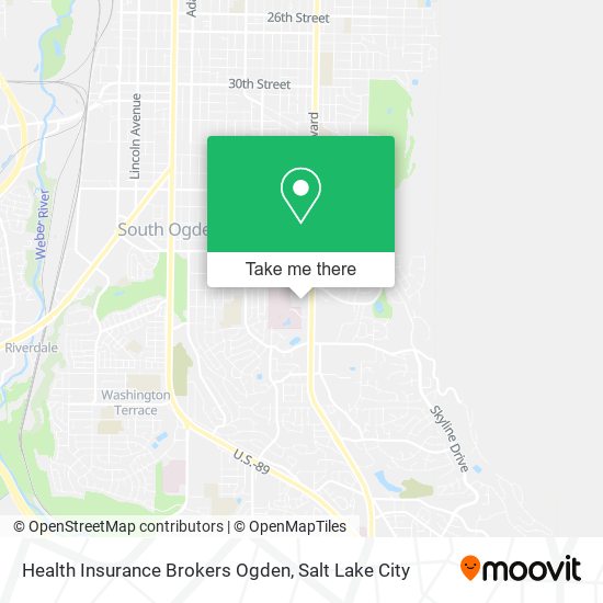 Health Insurance Brokers Ogden map