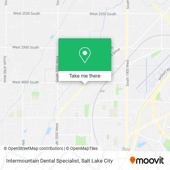Intermountain Dental Specialist map