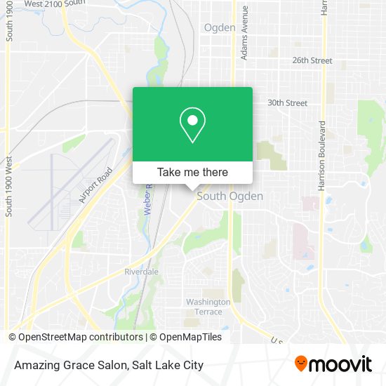 Amazing Grace Salon map