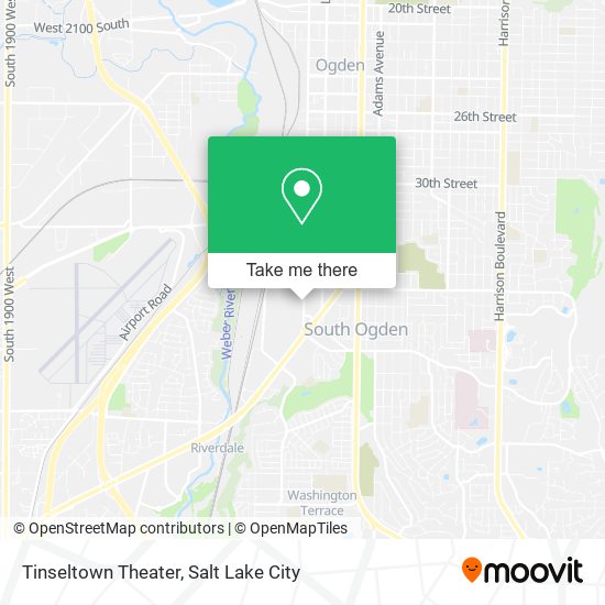 Mapa de Tinseltown Theater