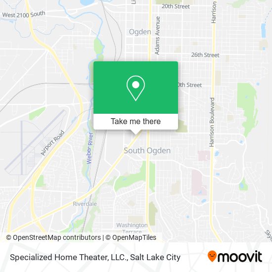 Specialized Home Theater, LLC. map