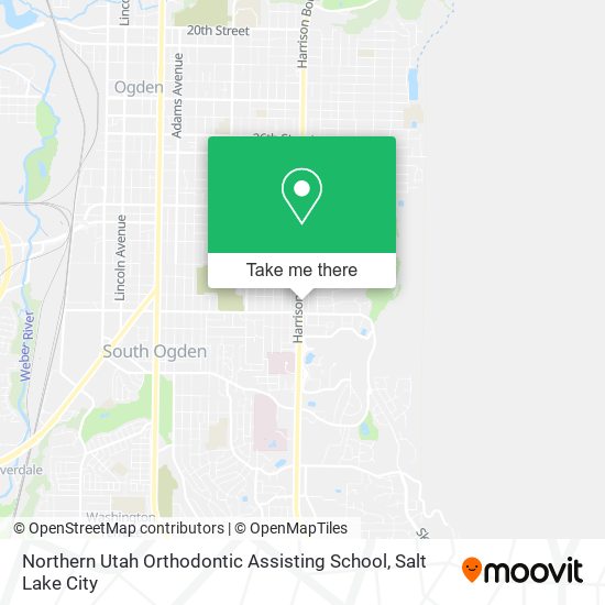 Northern Utah Orthodontic Assisting School map