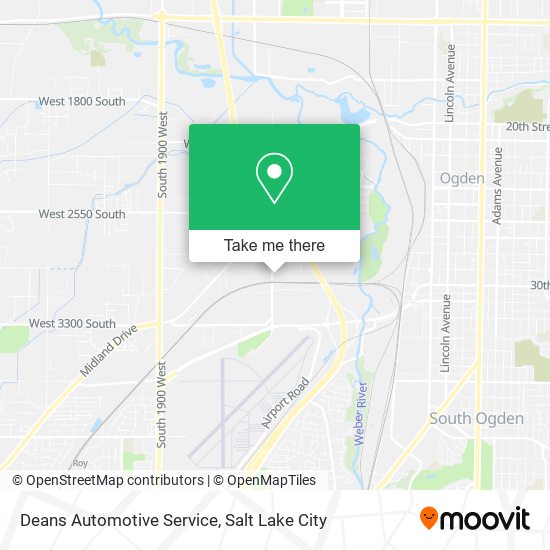 Deans Automotive Service map