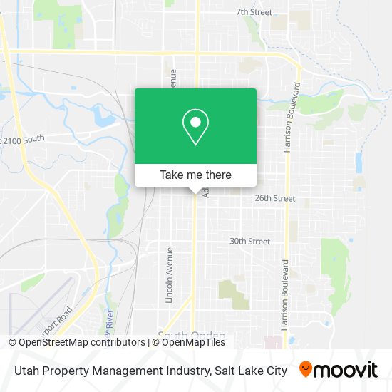 Mapa de Utah Property Management Industry