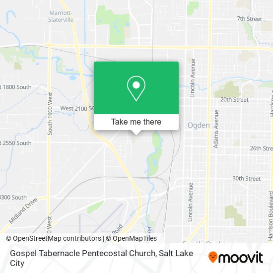 Mapa de Gospel Tabernacle Pentecostal Church