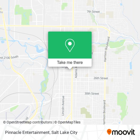 Pinnacle Entertainment map