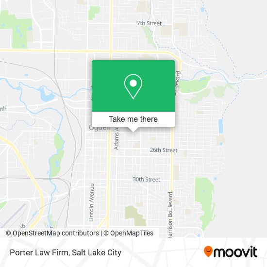Porter Law Firm map