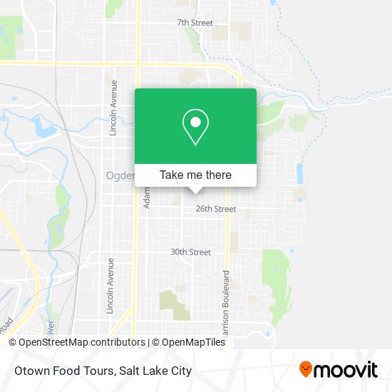 Mapa de Otown Food Tours