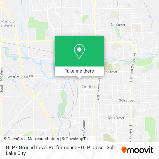 Mapa de GLP - Ground Level Performance - GLP Diesel