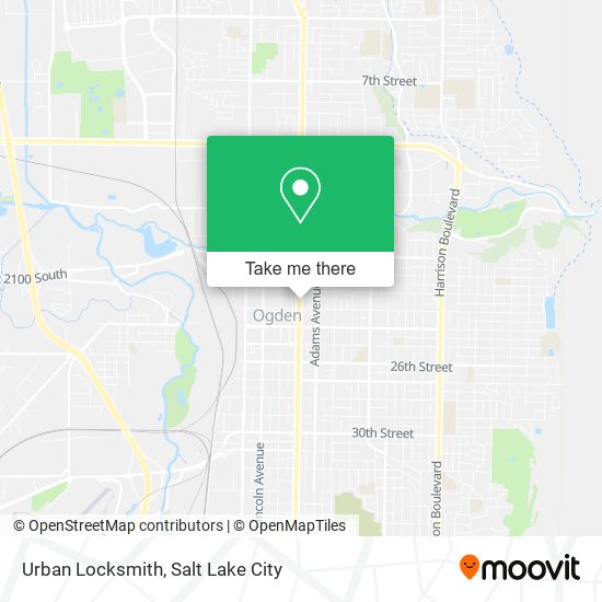 Mapa de Urban Locksmith