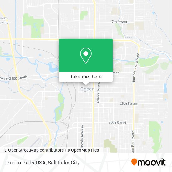 Mapa de Pukka Pads USA