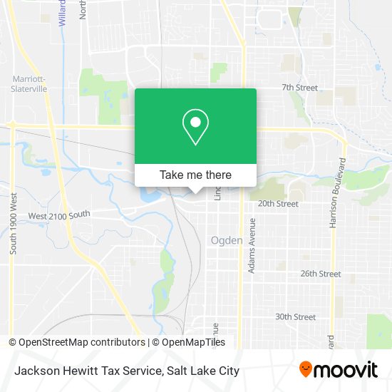 Mapa de Jackson Hewitt Tax Service
