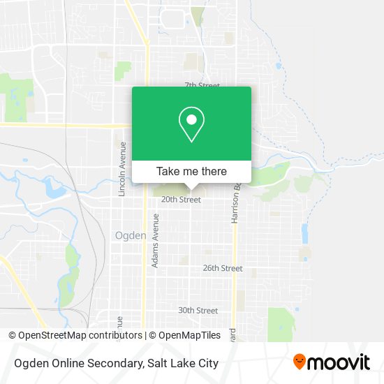 Ogden Online Secondary map