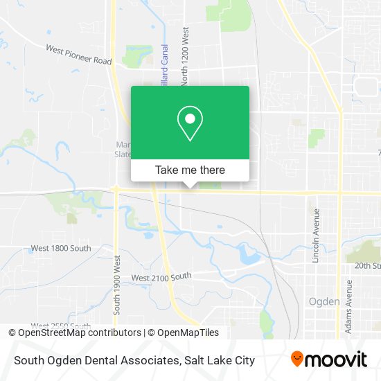 Mapa de South Ogden Dental Associates