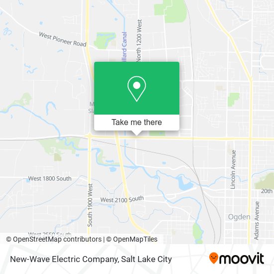 New-Wave Electric Company map