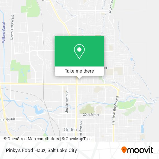 Pinky's Food Hauz map