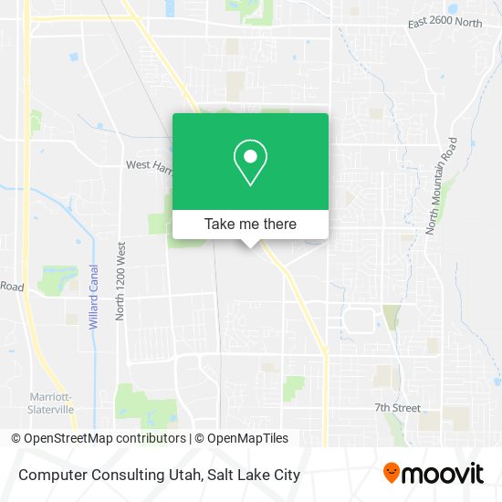 Computer Consulting Utah map