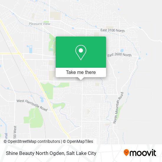 Mapa de Shine Beauty North Ogden