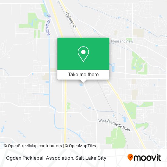 Mapa de Ogden Pickleball Association