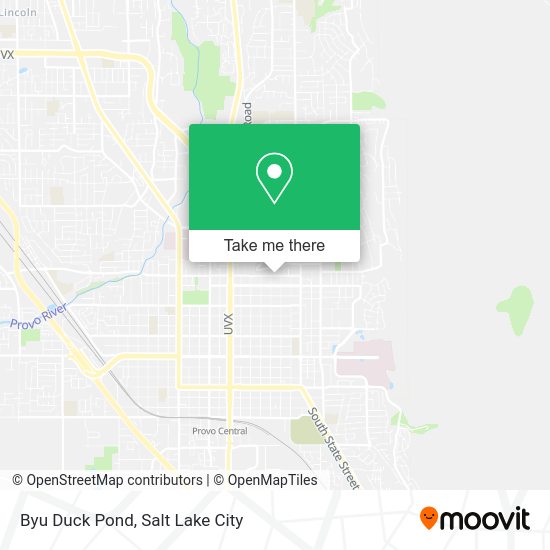 Mapa de Byu Duck Pond