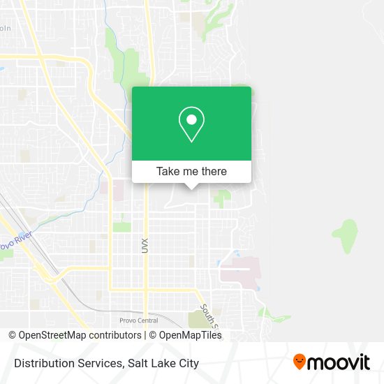 Distribution Services map