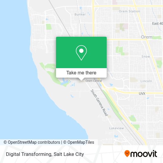 Digital Transforming map