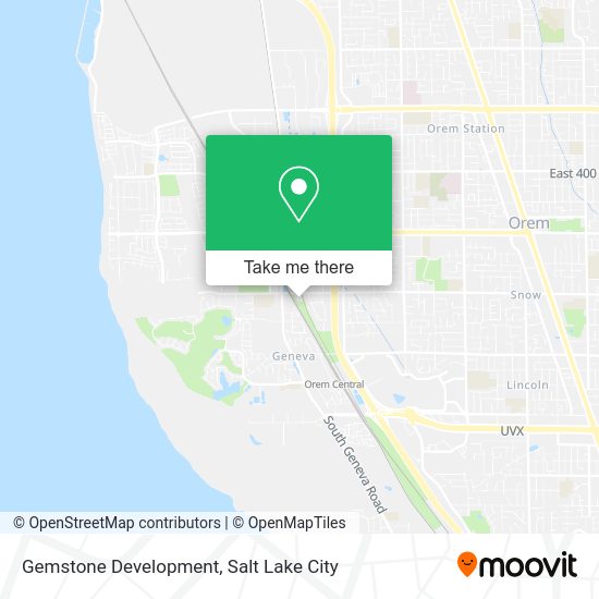 Gemstone Development map