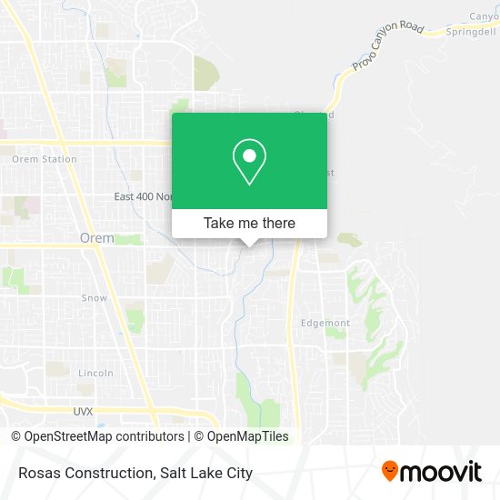Rosas Construction map