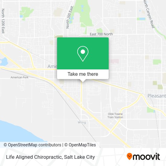Mapa de Life Aligned Chiropractic