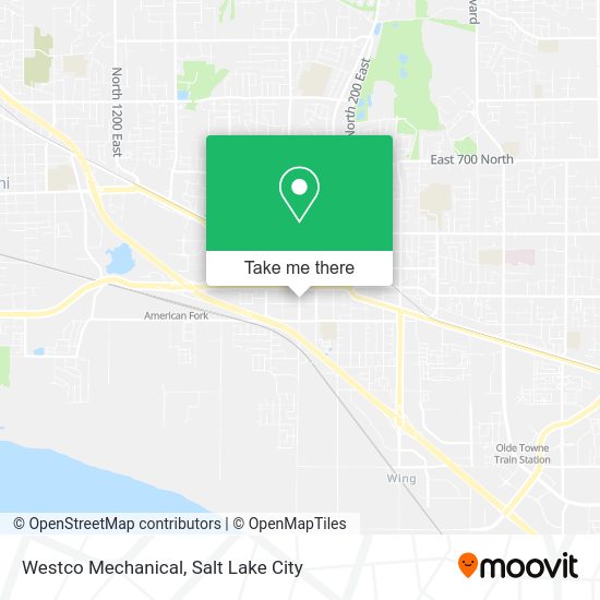 Westco Mechanical map