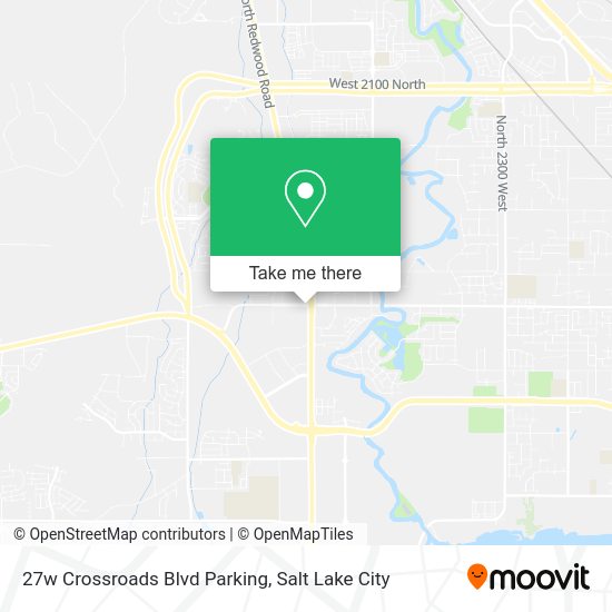 27w Crossroads Blvd Parking map
