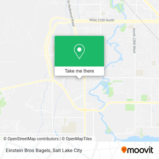 Mapa de Einstein Bros Bagels