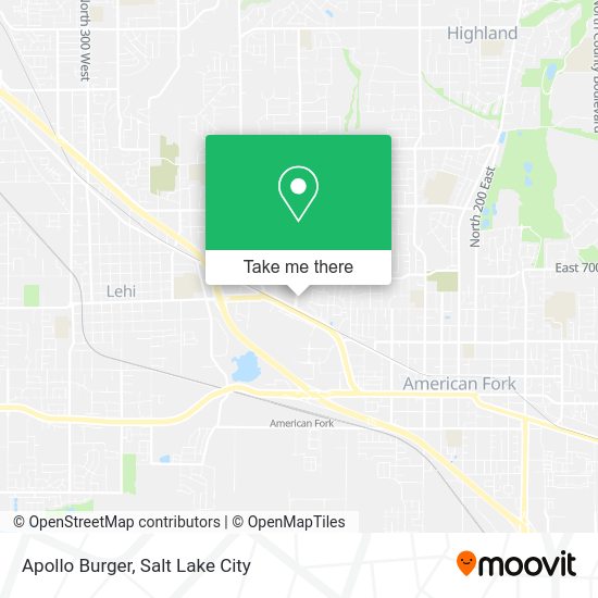 Mapa de Apollo Burger