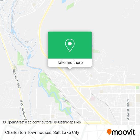 Charleston Townhouses map