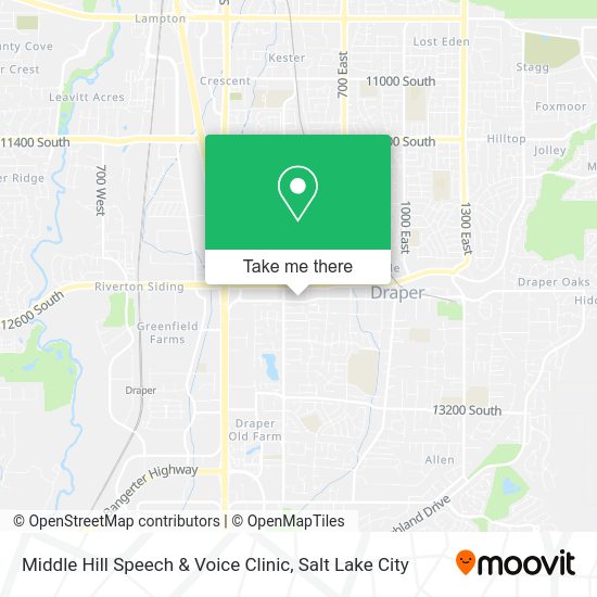 Mapa de Middle Hill Speech & Voice Clinic