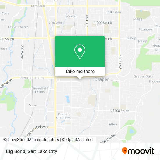Mapa de Big Bend