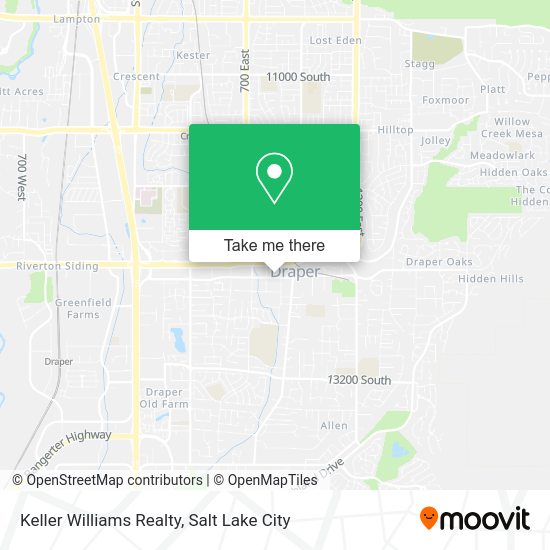 Mapa de Keller Williams Realty