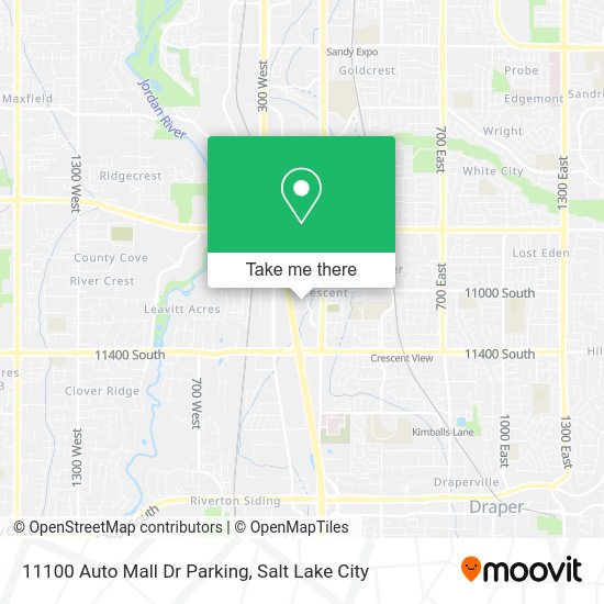 Mapa de 11100 Auto Mall Dr Parking