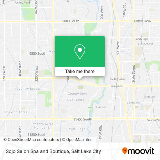 Sojo Salon Spa and Boutique map