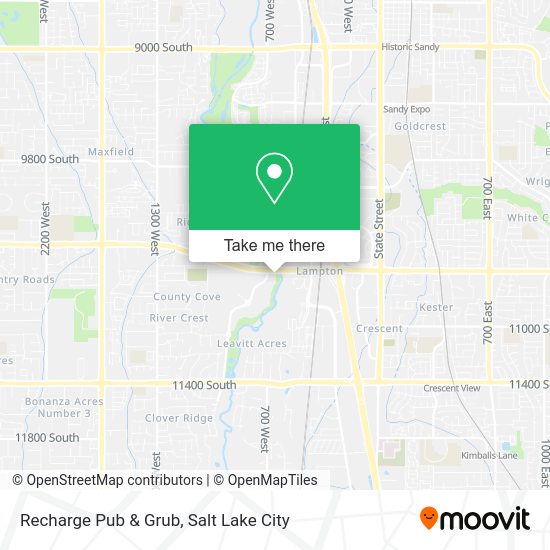 Mapa de Recharge Pub & Grub