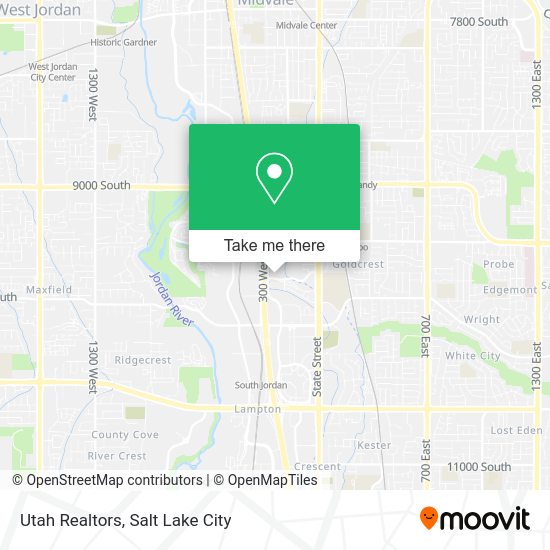 Utah Realtors map