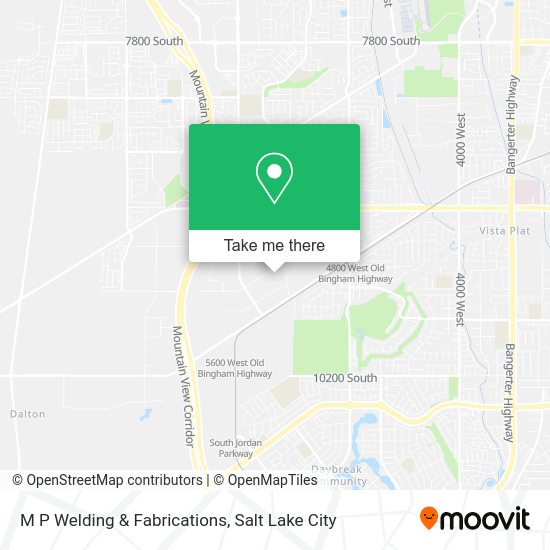M P Welding & Fabrications map