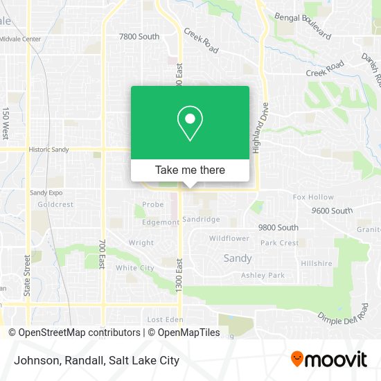 Johnson, Randall map