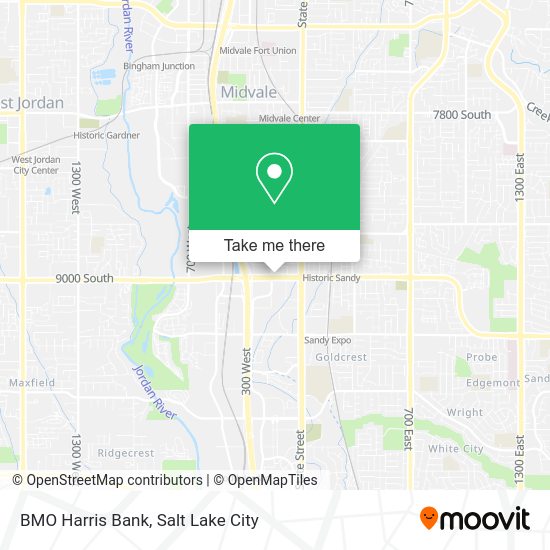 BMO Harris Bank map