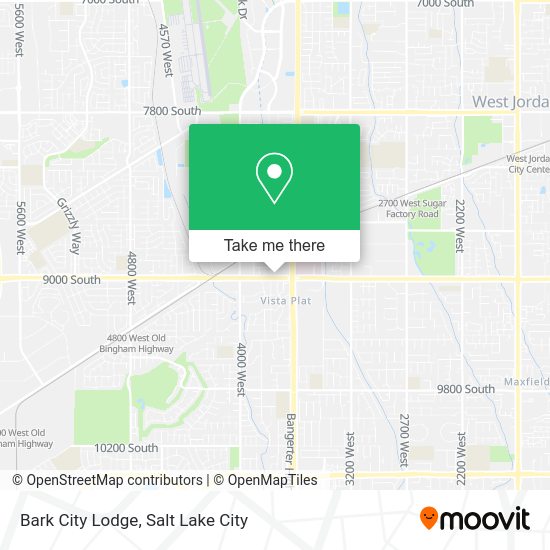 Bark City Lodge map
