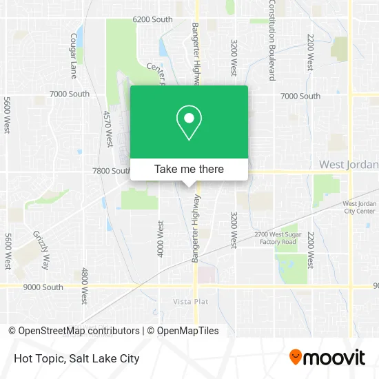 Hot Topic map