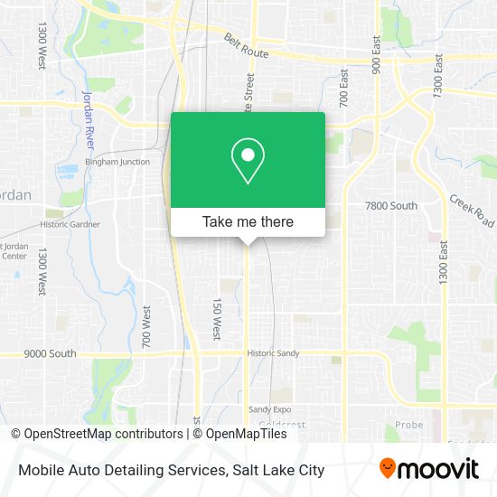 Mapa de Mobile Auto Detailing Services