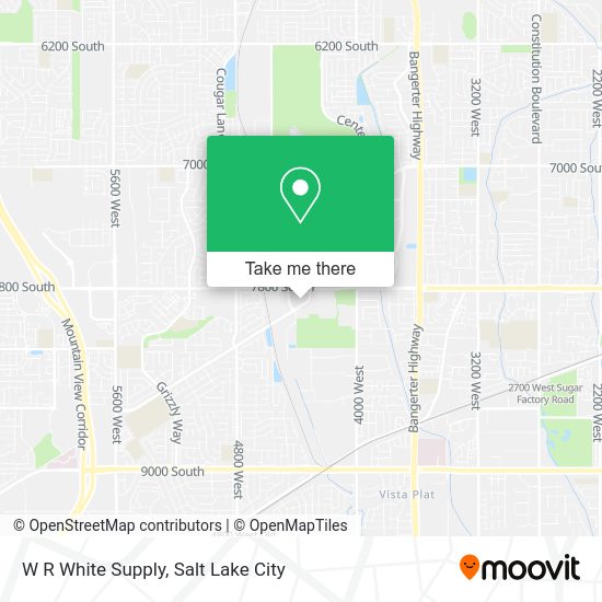 Mapa de W R White Supply